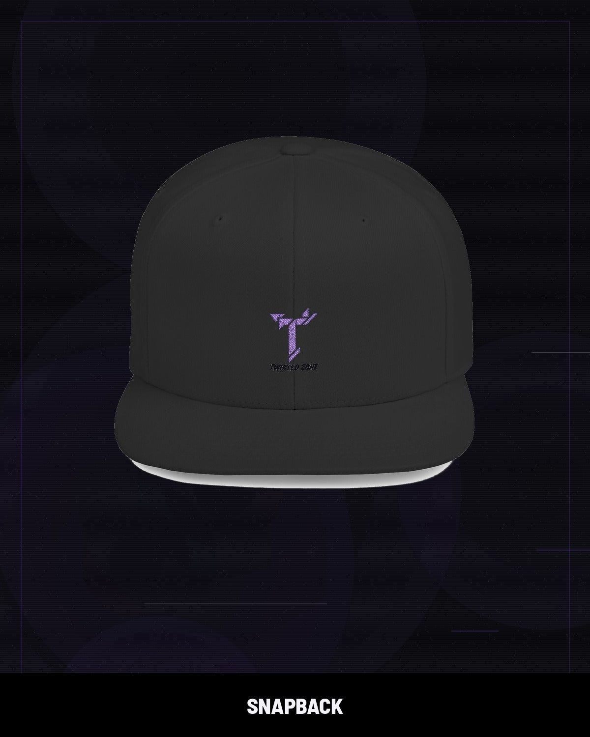 Twisted Zone Glitch Snapback mark